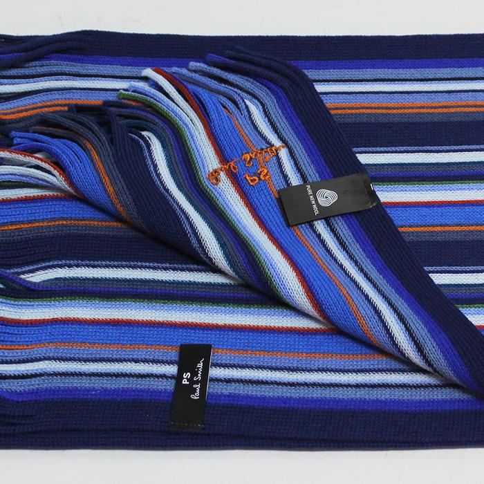 Paul Smith Unisex Wool Scarf M2A 151F N146 45