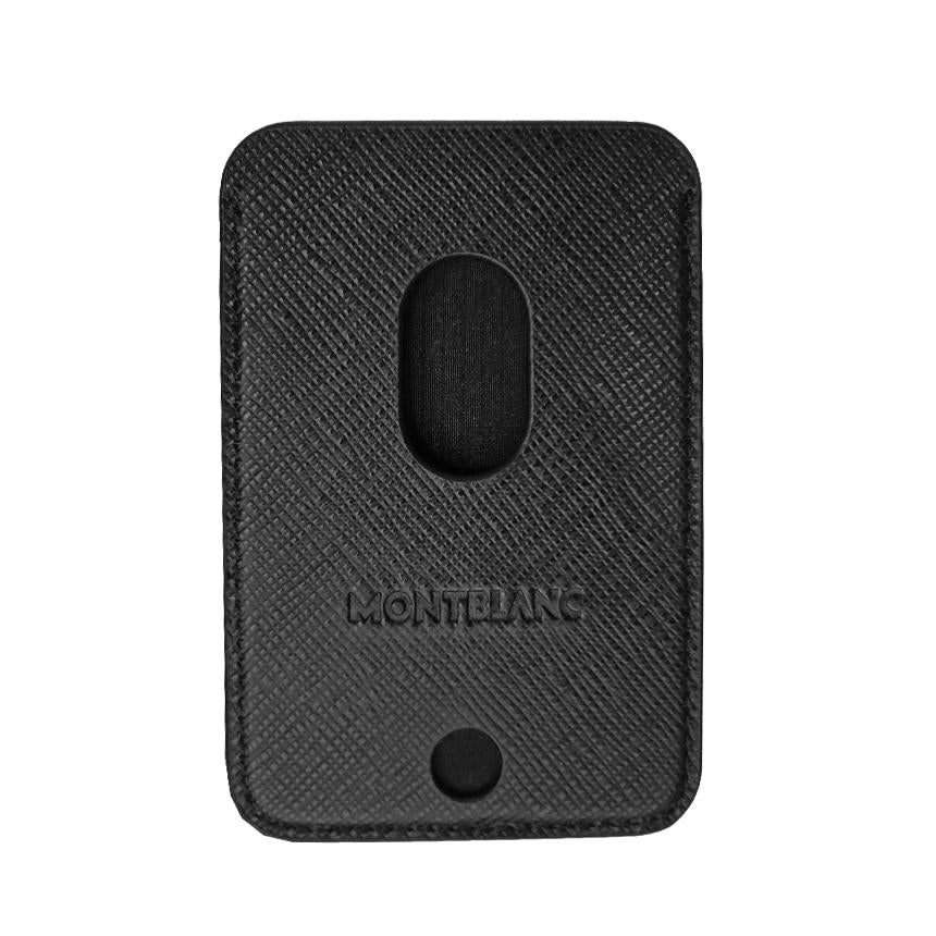 Montblanc Sartorial 2CC MagSafe Leather Card Holder Wallet 130325