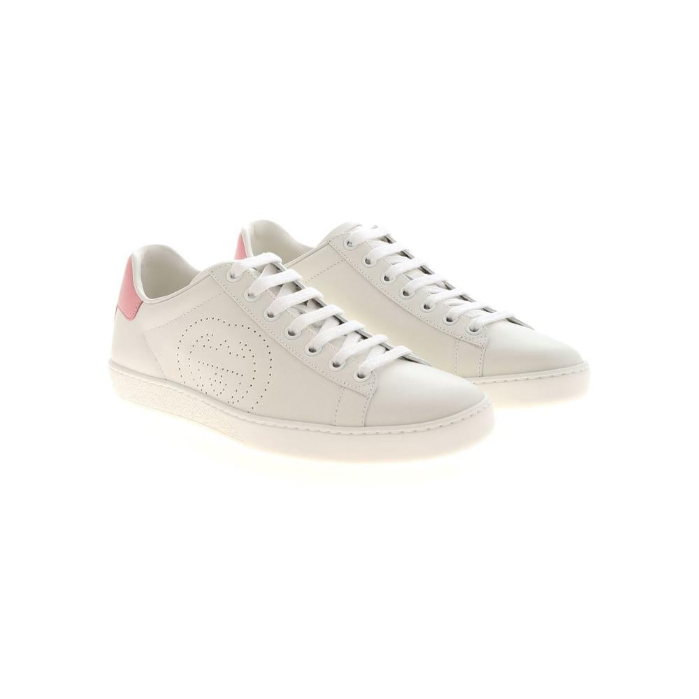 GUCCI Women’s Interlocking GG Logo Low-Top Sneakers 598527 AYO70 9076