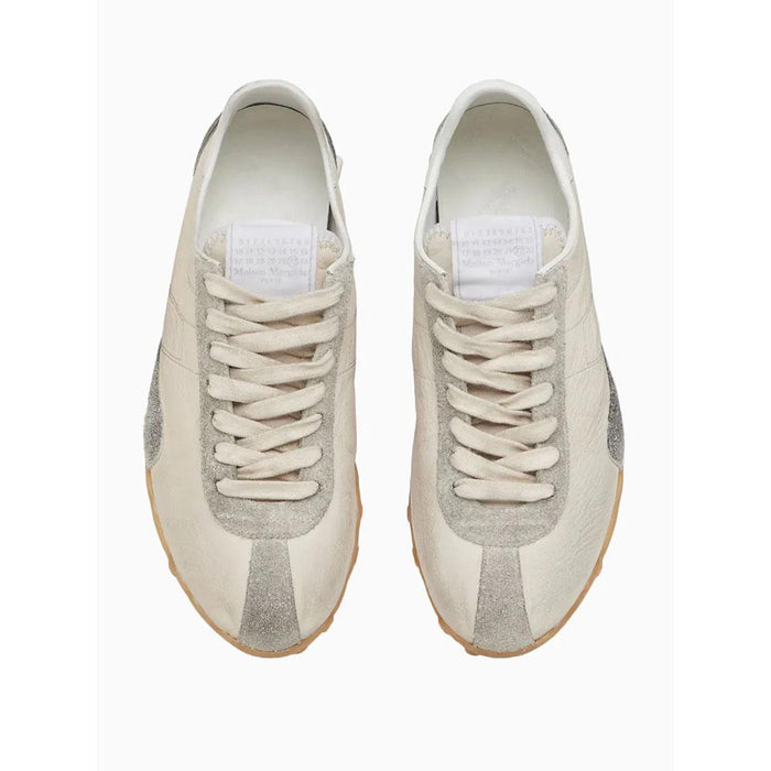 Maison Margiela Sprinter Low-Top Men’s Sneakers White Leather