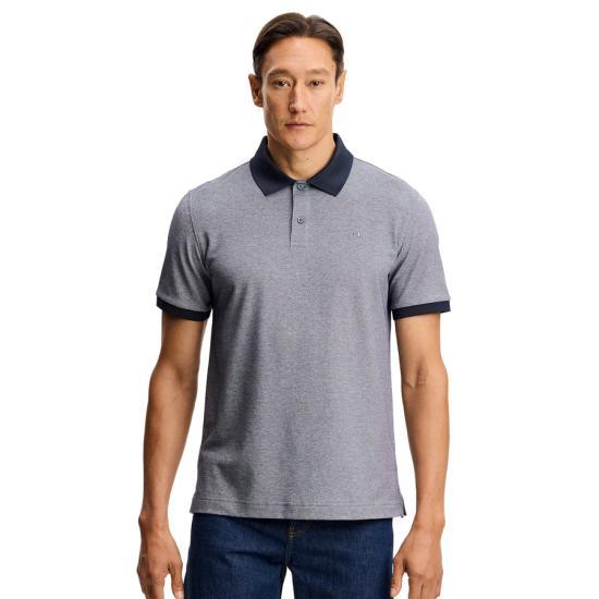 J LINDEBERG Men’s Polo Shirt BMJT15738 O414 JL NAVY MELANGE DOM