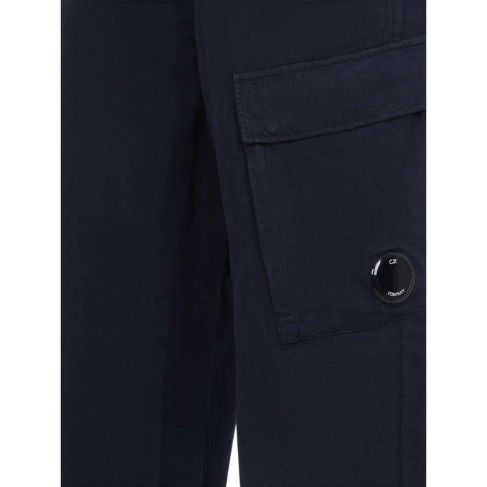CP Company Navy Lens Badge Cargo Pants Unisex