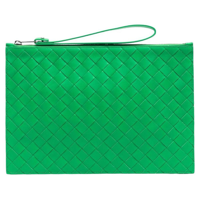 Bottega Veneta Intrecciato Leather Clutch Bag