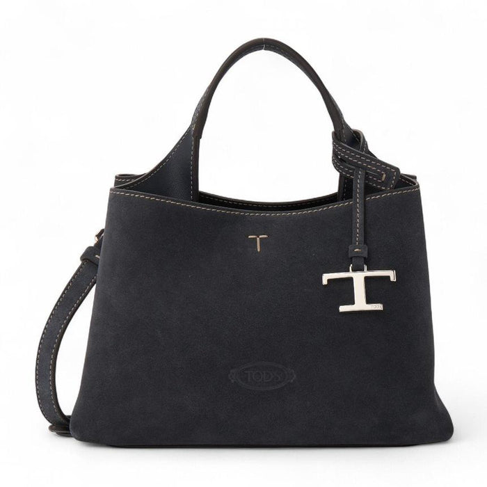 Tods Micro Leather Tote Bag Black Women’s