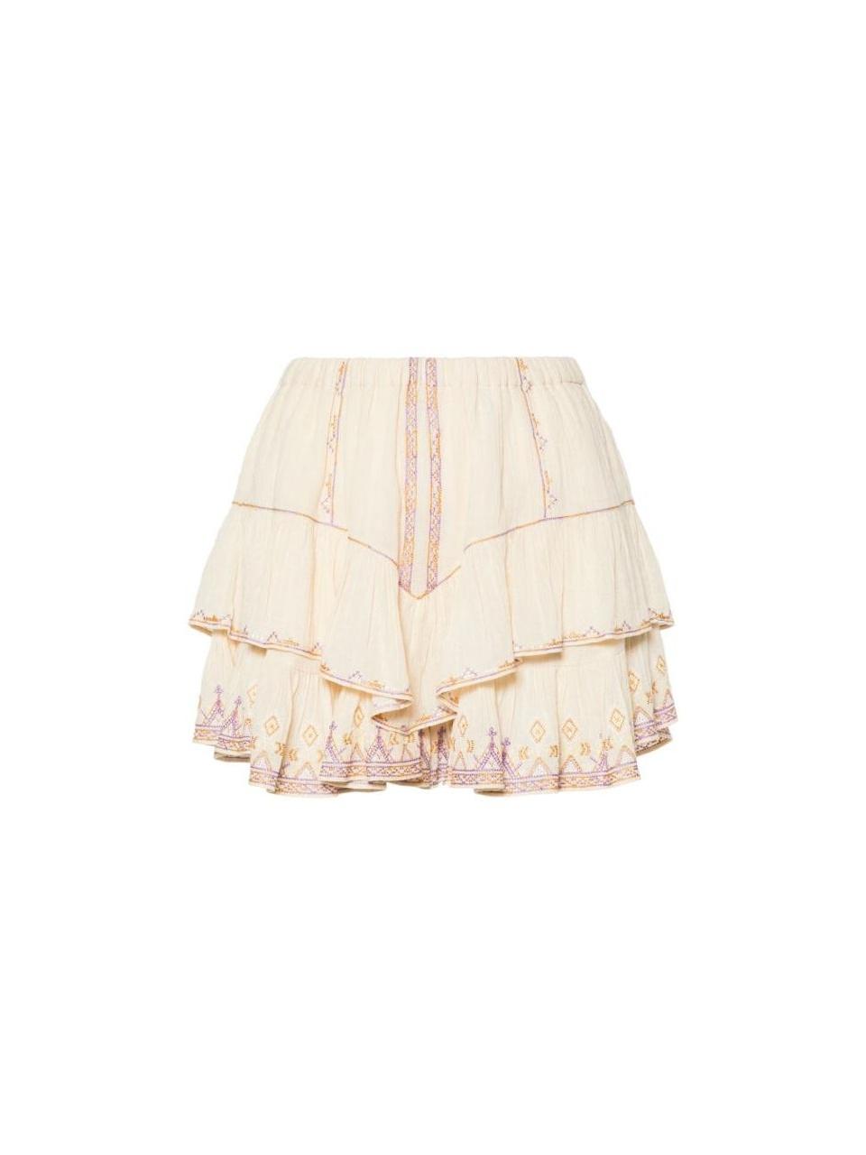 Isabel Marant JOCADIA Skirt Shorts Black SH0021FB B1J15E