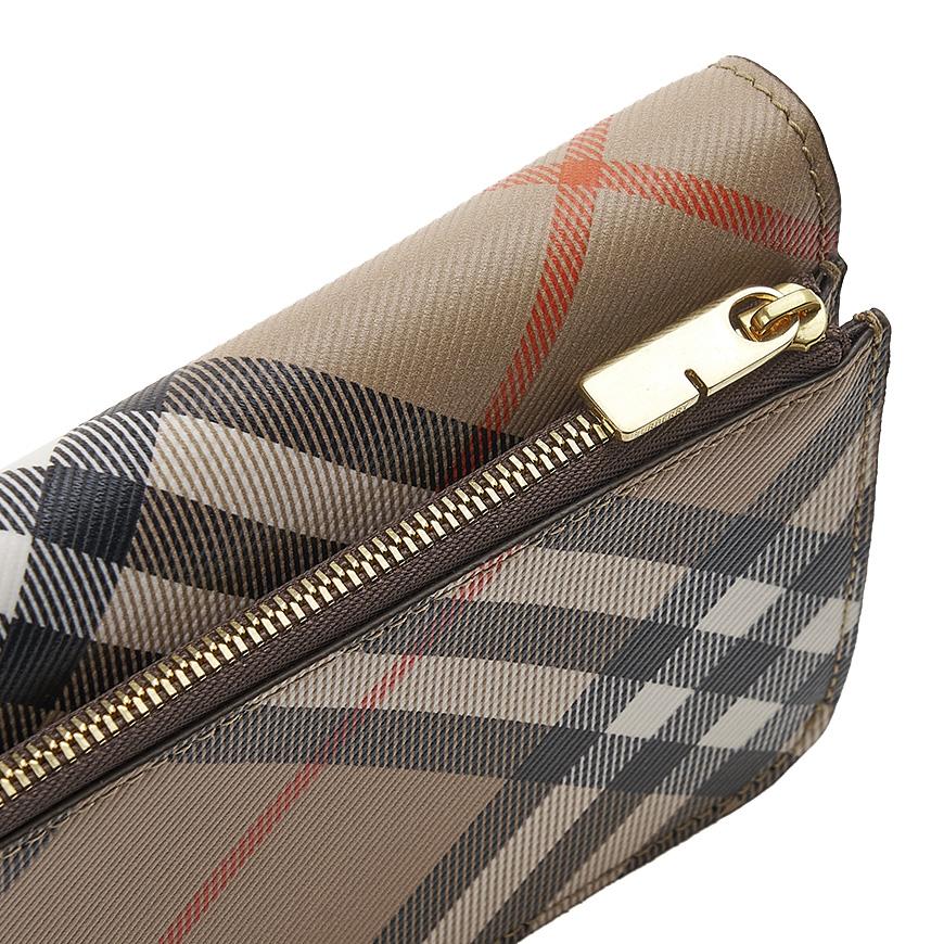 BURBERRY Women’s Check Strap Long Wallet 8095123 LS WALLET ON CHAIN BIN B9368