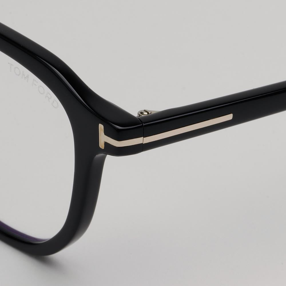 TOM FORD Blue Light Blocking Acetate Eyeglasses Asian Fit Unisex TF6010KB 001