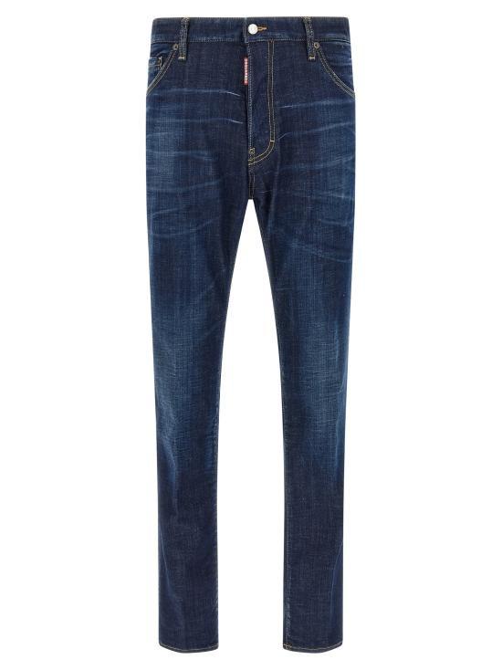 Dsquared2 Washed Cool Guy Jeans Men’s Denim Pants S74LB1736 D30010 470