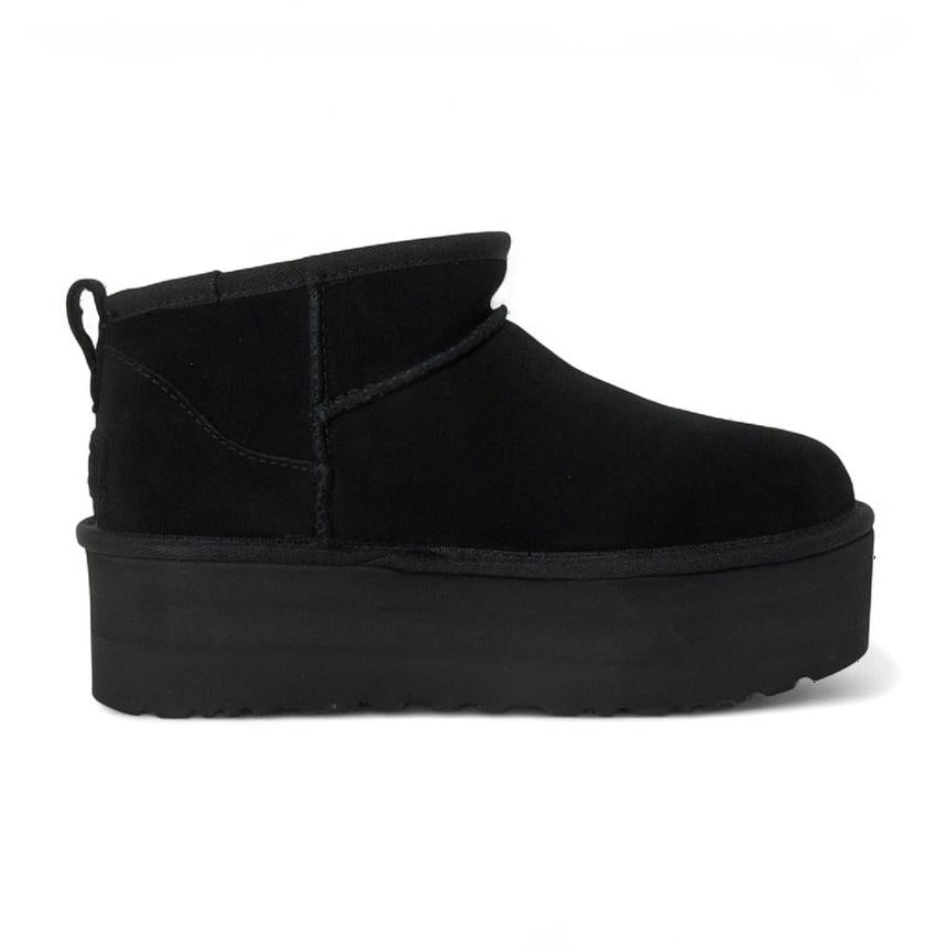 Ugg Classic Ultra Mini Platform Ankle Boots Women Black