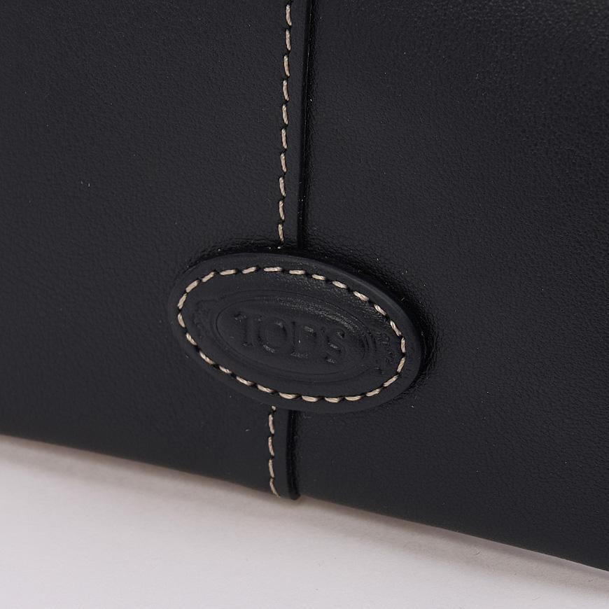 Tods Men’s Leather Card Holder Black XAMDBSF7100 UPP B999