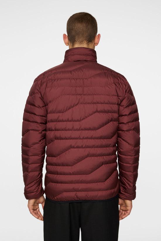 J LINDEBERG Short Puffer Down Jacket AMOW10852G091 CABERNET DOM