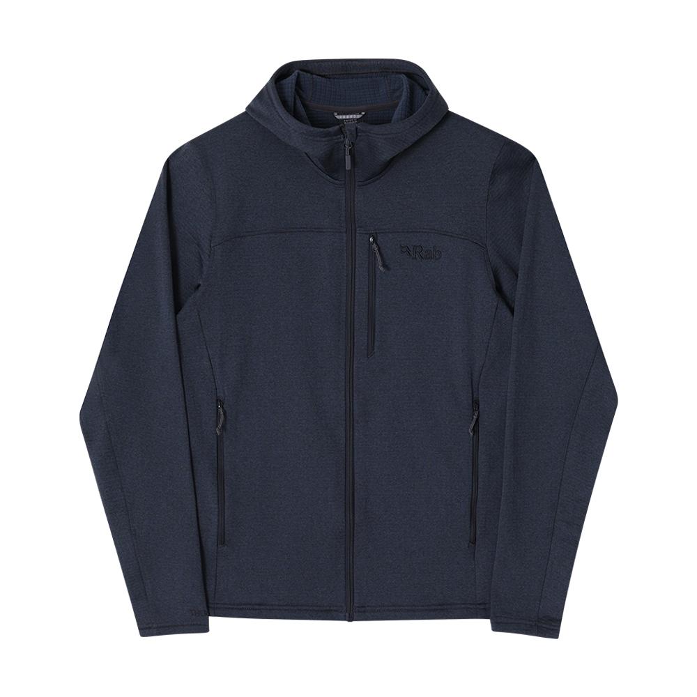 RAB Beluga Gravitor Mid-Layer Fleece Hoodie Men’s Jacket QFF 55 BELUGA