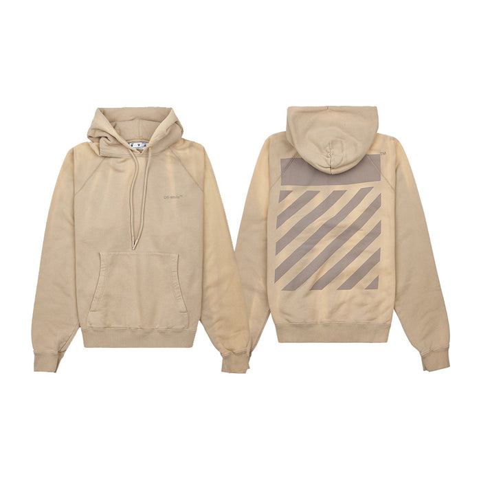 OFF WHITE Men's Diag Tab Oversized Hoodie OMBB096F22FLE0011717
