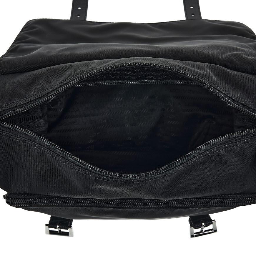 PRADA Re-Nylon Black Shoulder Bag for Women