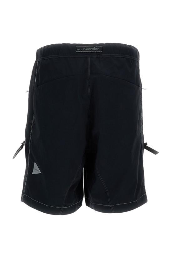 and wander Black Lightweight Outdoor Hiking Shorts