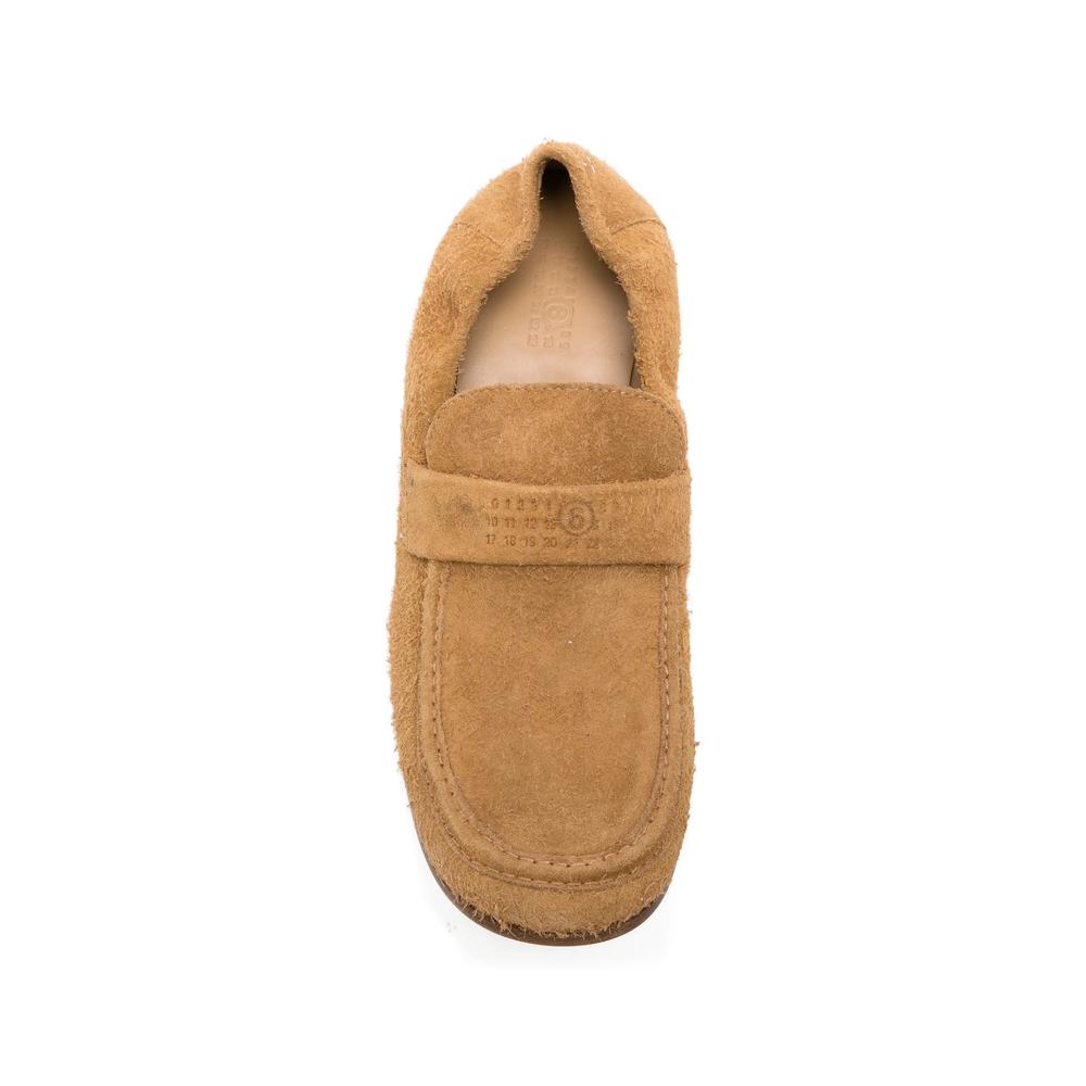 Maison Margiela Black Leather Loafers