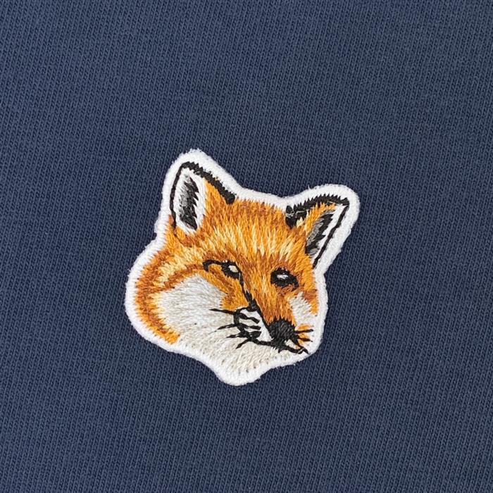 Maison Kitsune Fox Head Logo Short Sleeve T-Shirt