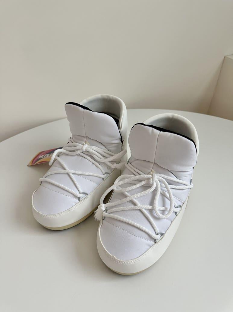 MOON BOOT White Snow Boots Pumps Style Women’s Winter Boots 14600300 002