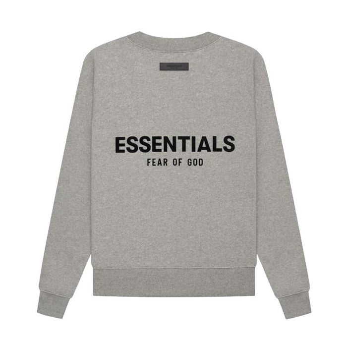 Fear of God Essentials Core Collection Double Black Sweatshirt Unisex
