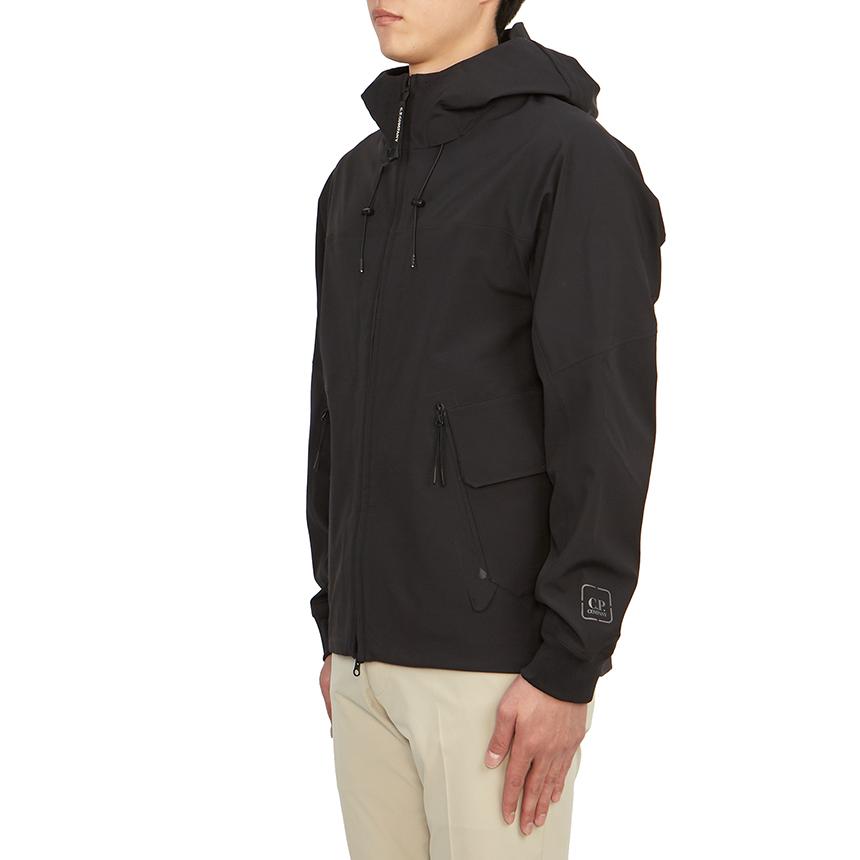 CP Company Men’s Hooded Windbreaker Jacket Black