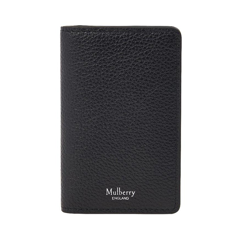 Mulberry Unisex Grain Leather Card Holder Wallet RL7398 205 A100