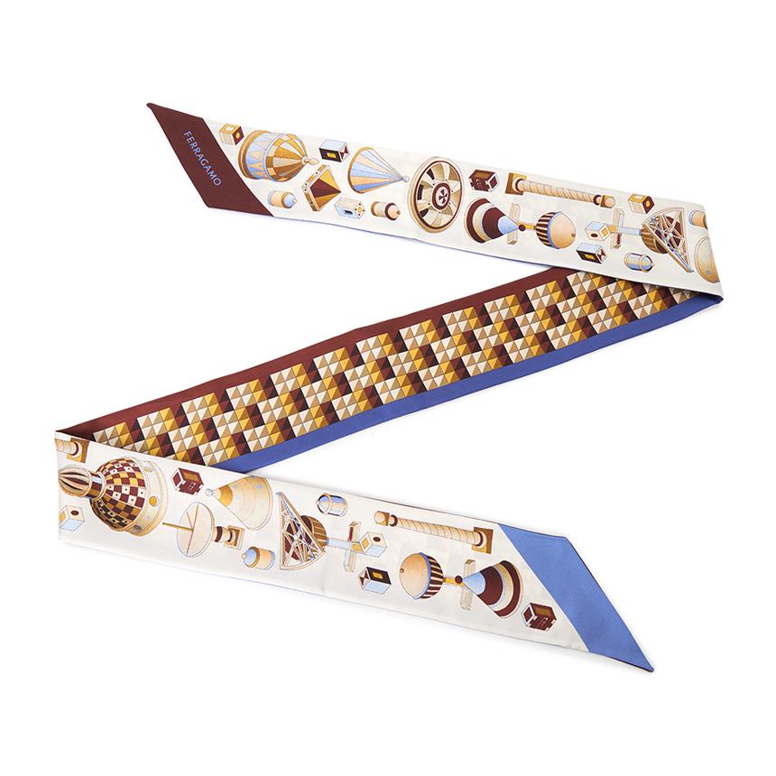 Ferragamo Women’s Silk Scarf 32 0975 002 0780019