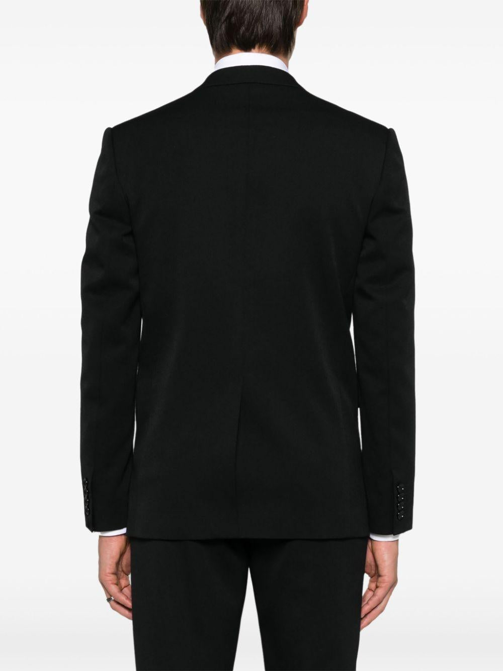 CELINE Black Wool Suit Jacket