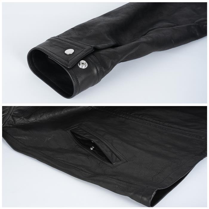 Rick Owens Brad Leather Zip Jacket RU01E5764 LNV 09