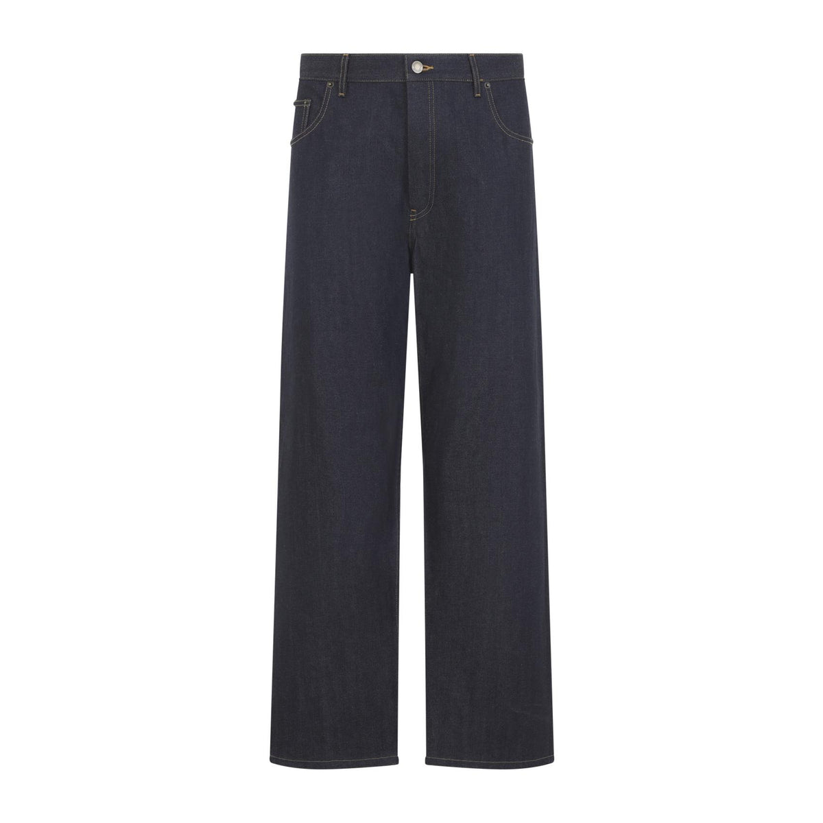 THOM BROWNE Dark Wash Slim Fit Denim Jeans for Men