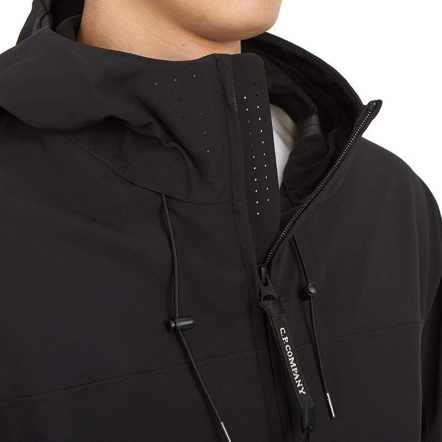 CP Company Men’s Hooded Windbreaker Jacket Black
