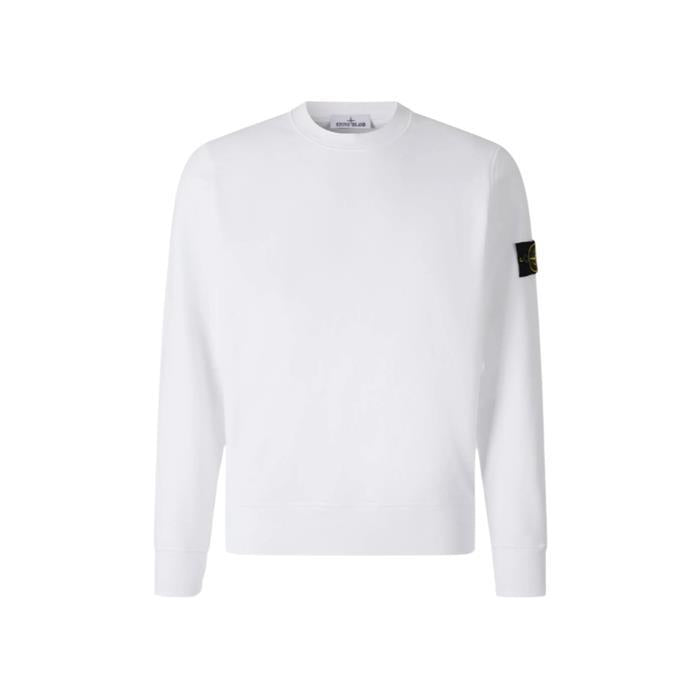 STONE ISLAND Regular Fit Crewneck T-Shirt White