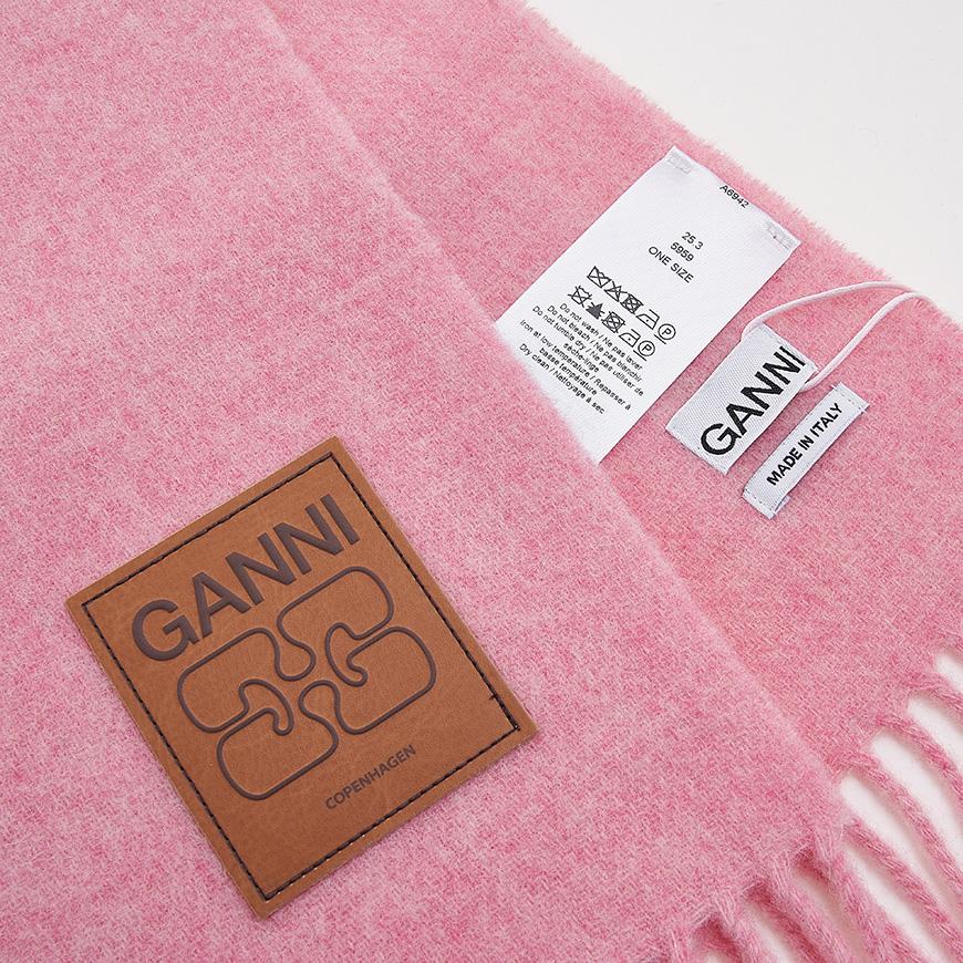 GANNI Women’s Wool Scarf A6942 857