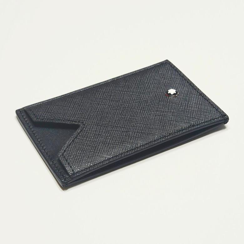 Montblanc Sartorial 3CC Leather Card Holder Black