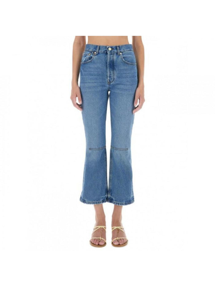 JACQUEMUS Le De Nimes Women's High Rise Flare Jeans