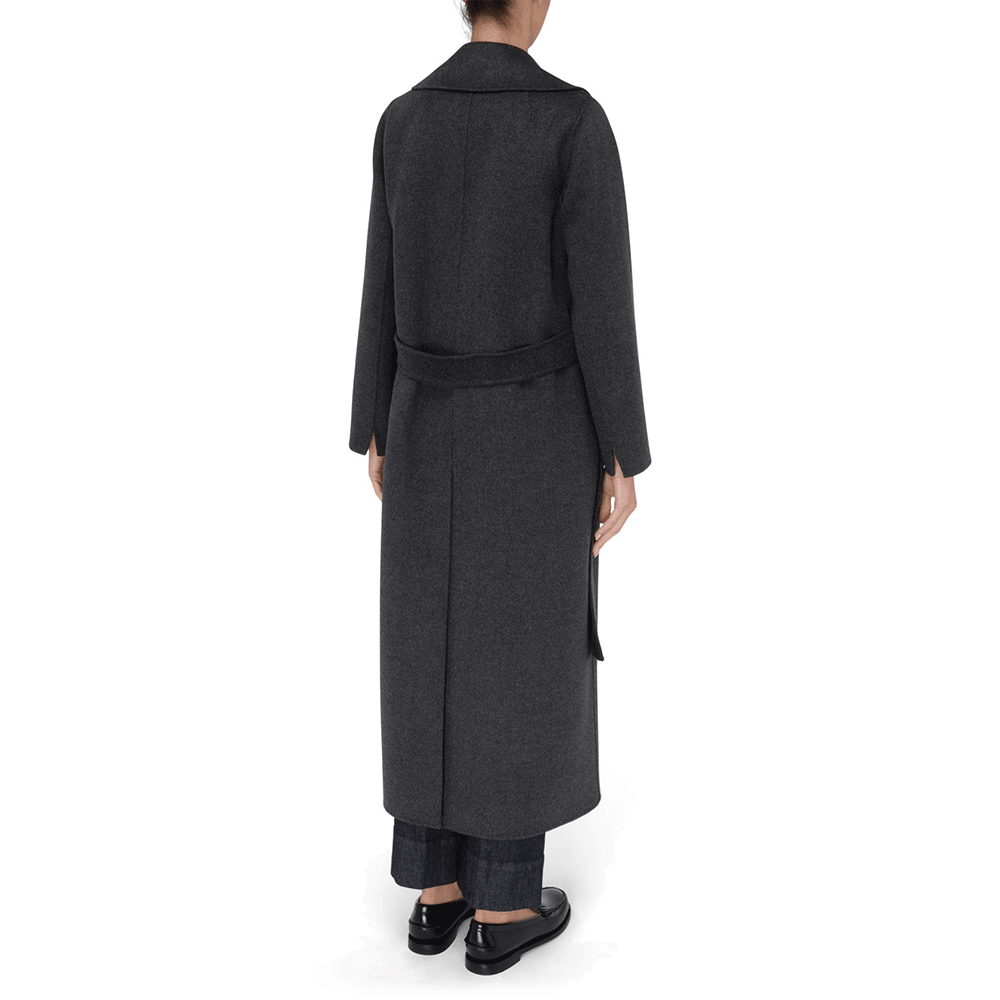 Max Mara Poldo Wool Coat Gray 29016043600 023