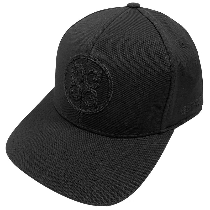 G/FORE Onyx Circle G Embroidered Twill Cap GMH000005 ONYX
