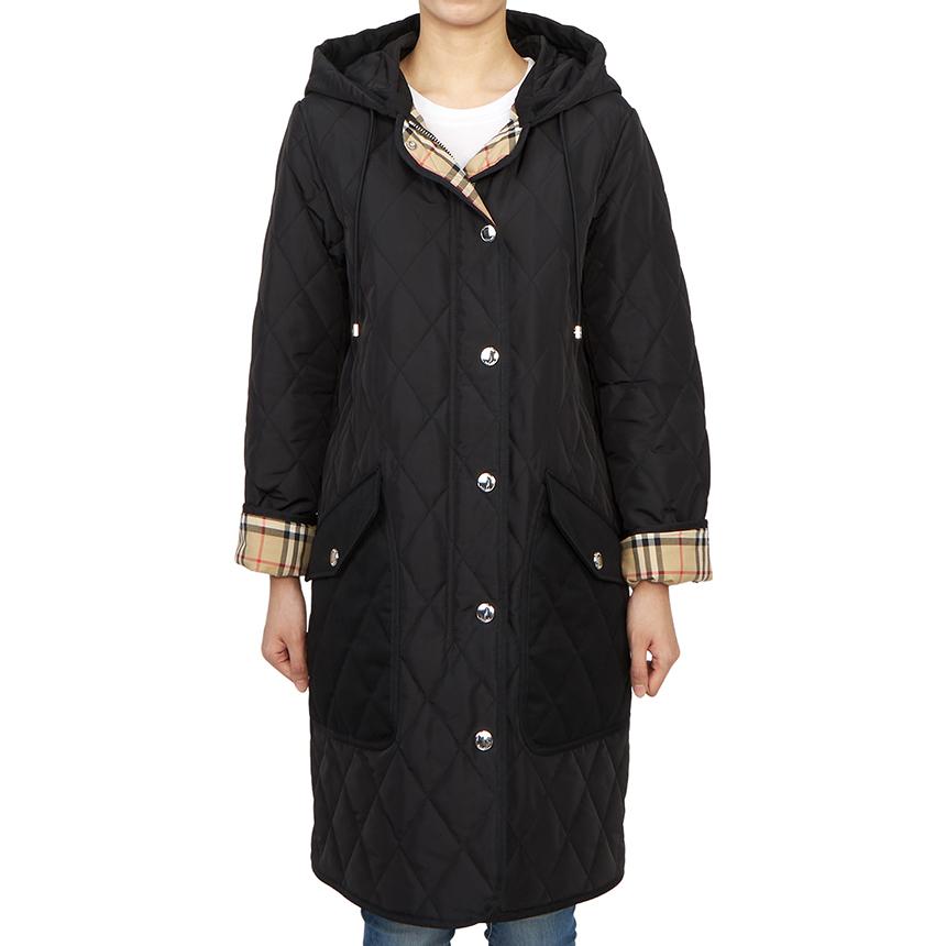 BURBERRY Quilted Down Puffer Coat for Women 8096351 A1189