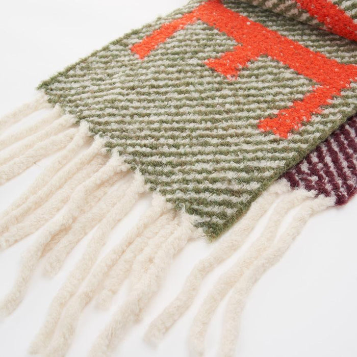 LOEWE Women’s Alpaca Wool Scarf/Muffler Beige