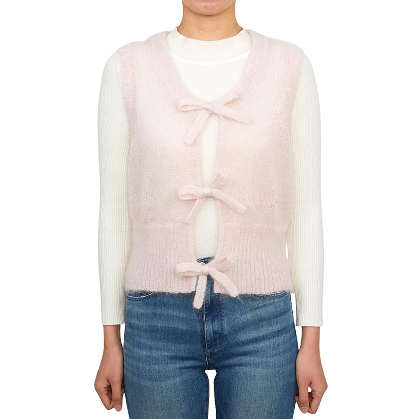 GANNI Knit Vest Sweater Sleeveless Top