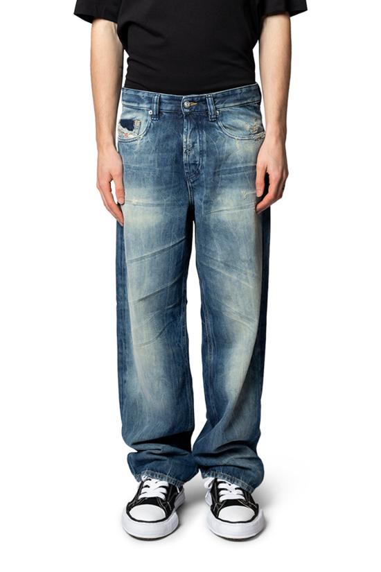 DIESEL 2001 D Macro Relax Fit Denim Pants for Men A11598 09N60 01 DOM