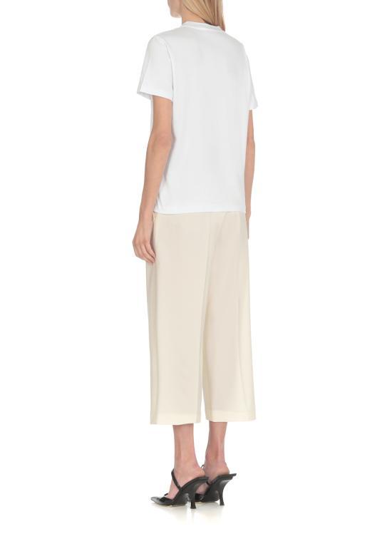 MSGM White Short Sleeve T-Shirt 3641 MDM992 4700201