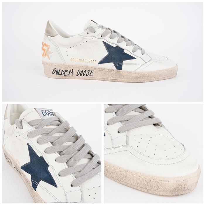 GOLDEN GOOSE Ball Star Low-Top Sneakers for Men GMF00117 F007571 11660