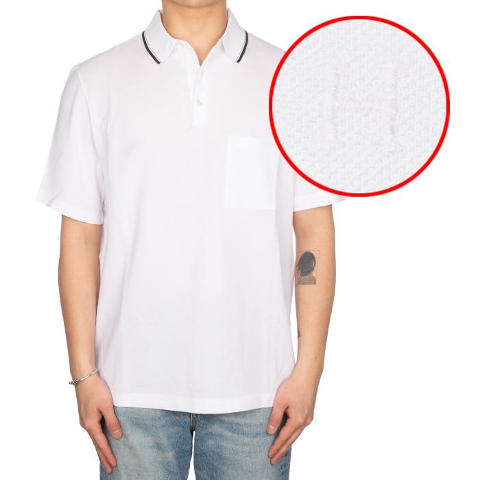 HERMES Men’s Piqures Sellier Polo Shirt