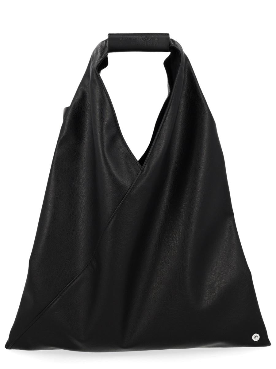 Maison Margiela Black Leather Shoulder Bag
