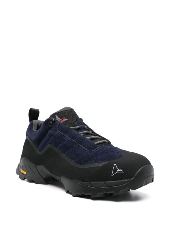 ROA Midnight Blue/Black Leather Boots NBUW162 LE26 MTY0001