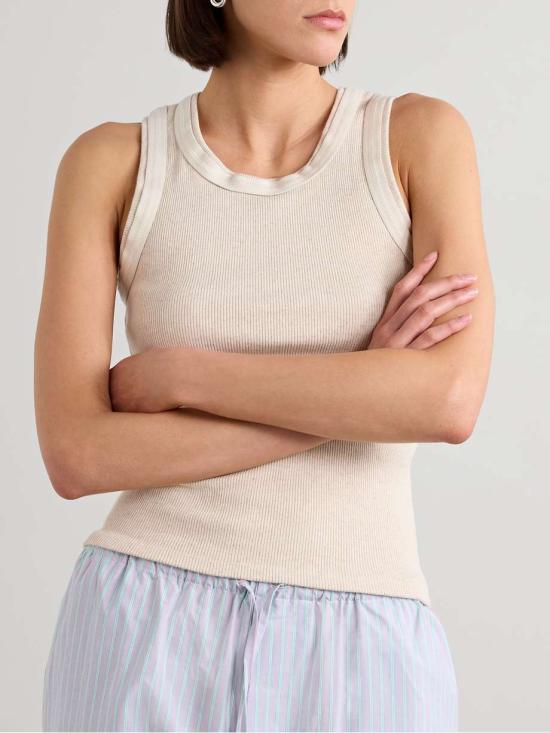 BASERANGE Sleeveless T-Shirt Women’s Top FLSUTRIBSU24 UNDYED DOM