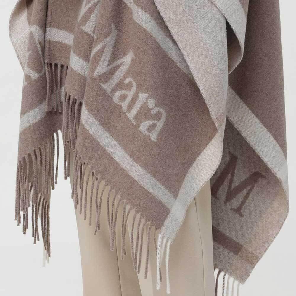 Max Mara Hilde Wool Cape Coat Women 24546071600 006