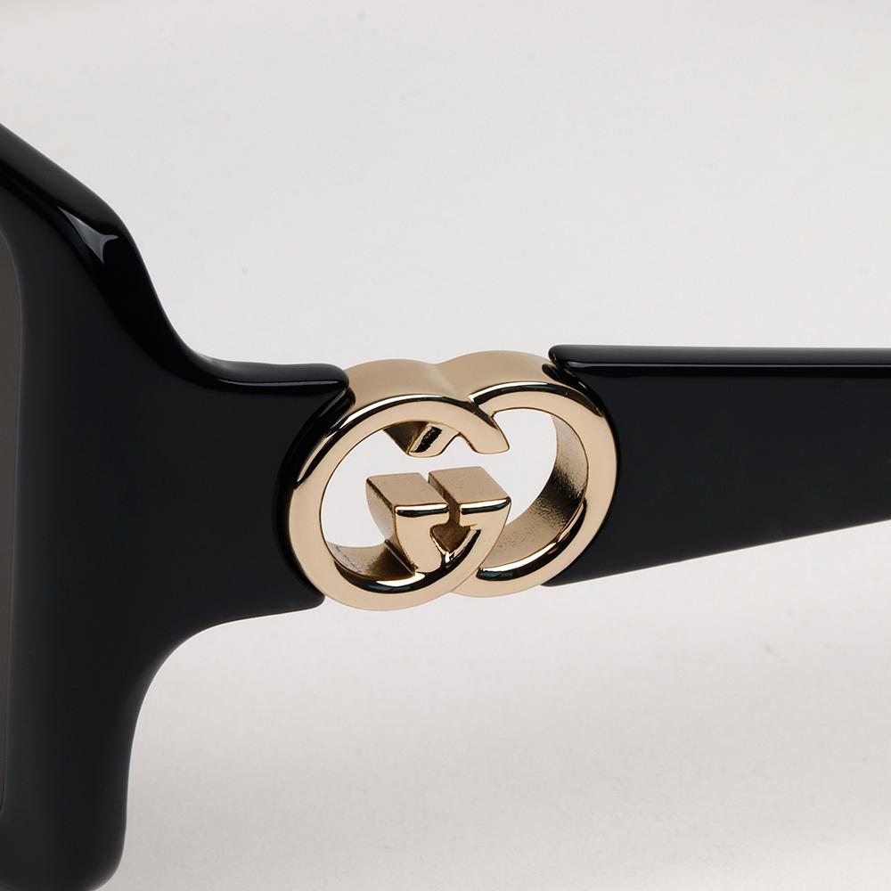GUCCI Oversized Asian Fit Acetate Sunglasses Unisex GG1692SA 001