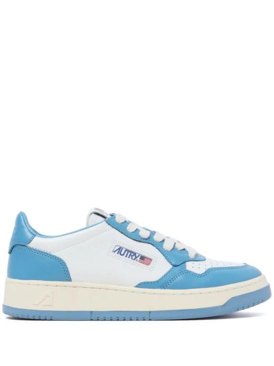 AUTRY Medalist Low Sneakers White Leather Women’s AULWWB41 DOM