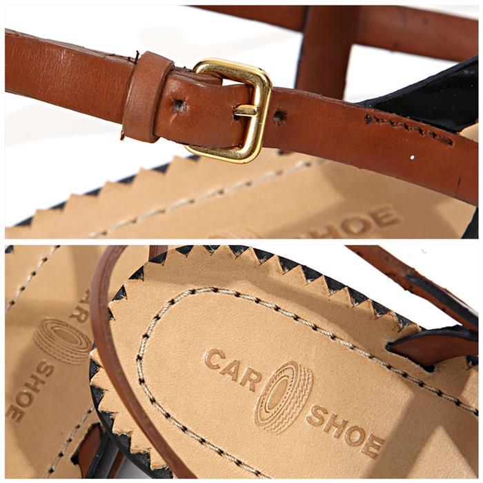 Car Shoe Women’s Leather Strap Sandals KDY23K 3AP5 F0002